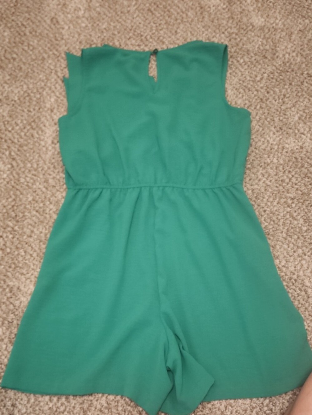 Emma & Michele Vibrant Green Romper - Picture 3 of 3
